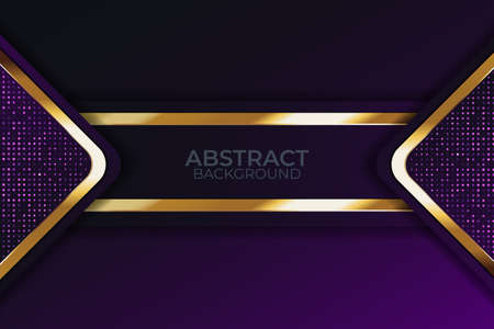 gold banner Abstract vector background board for text and message design modern. vector illustrationのイラスト素材