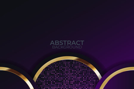 gold banner Abstract vector background board for text and message design modern. vector illustrationのイラスト素材
