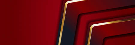 gold banner Abstract vector background board for text and message design modern. vector illustrationの写真素材
