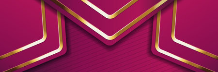 gold banner Abstract vector background board for text and message design modern. vector illustration