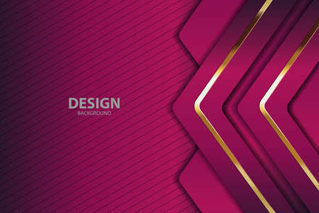 gold banner Abstract vector background board for text and message design modern. vector illustrationのイラスト素材