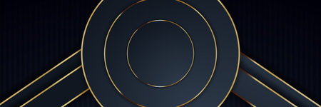 gold banner Abstract vector background board for text and message design modern. vector illustrationの写真素材