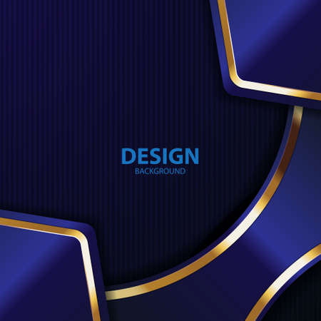 gold banner Abstract vector background board for text and message design modern. vector illustrationのイラスト素材