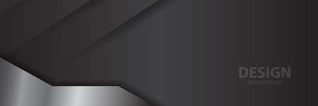 banner Abstract vector background board for text and message design modernのイラスト素材