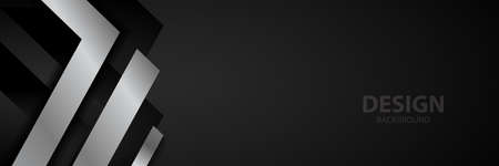 banner Abstract vector background board for text and message design modernのイラスト素材