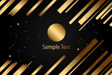 Creative black dark business card Template modern and Clean design vectorのイラスト素材