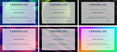Creative Certificate of Appreciation Award Templateの写真素材