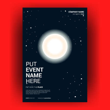 Flyer brochure design template cover. business cover size A4 templateのイラスト素材
