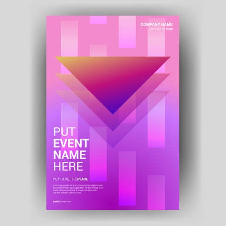 Flyer brochure design template cover. business cover size A4 templateのイラスト素材