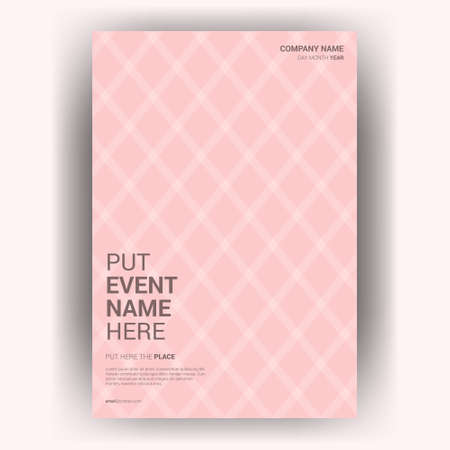 Flyer brochure design template cover. business cover size A4 templateのイラスト素材