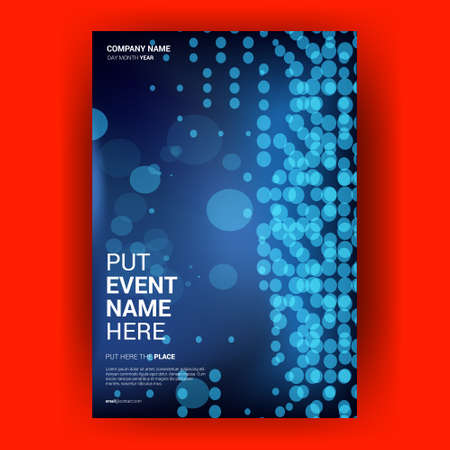 Flyer brochure design template cover. business cover size A4 templateの写真素材