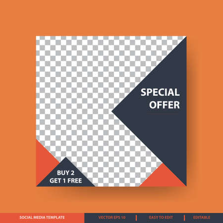 Social media pack. Business presentation template. Set of modern square blog posts Editable simple info banner, trendy book cover idea. Minimal. For app, web mail digital display style. beauty cardsの写真素材