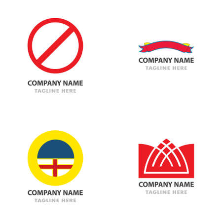 logo bundle coorporate awesome modern conceptのイラスト素材