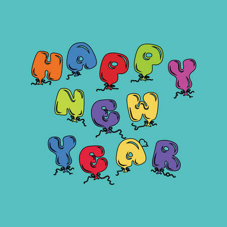 new year concept design modern luxury illustrationのイラスト素材