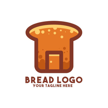 bread logo modern concept designのイラスト素材
