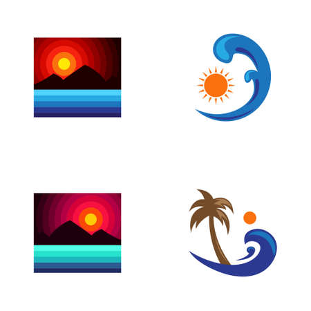 bundle logo modern trend conceptのイラスト素材
