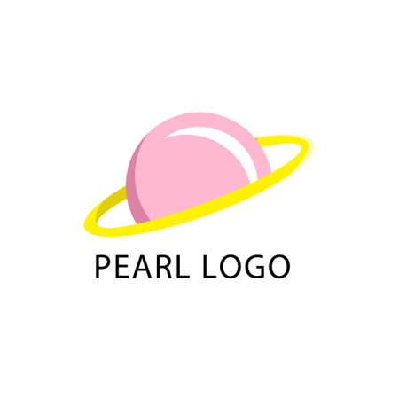 pearl logo design concept modern artのイラスト素材