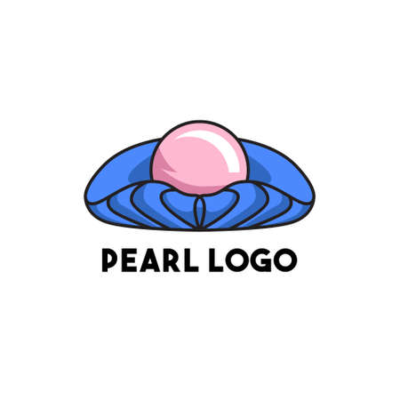 pearl logo design concept modern artのイラスト素材