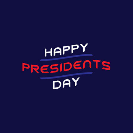 president day illustration design modernのイラスト素材