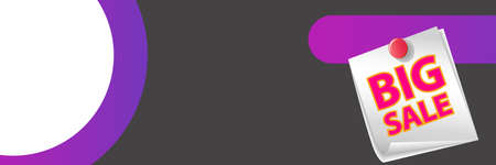 sale banner modern design colorful dor modern designの写真素材