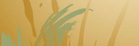 banner template design with header interface gradient styleのイラスト素材