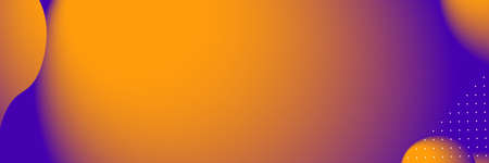 banner gradient background modern with colorful style gradient colorのイラスト素材