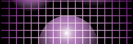 banner template design with header interface gradient styleのイラスト素材