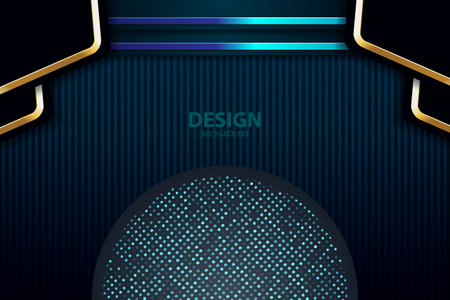 gold banner Abstract vector background board for text and message design modern. vector illustrationのイラスト素材