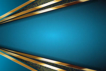 gold banner Abstract vector background board for text and message design modern. vector illustrationのイラスト素材