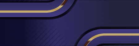 gold banner Abstract vector background board for text and message design modern. vector illustrationのイラスト素材