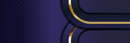 gold banner Abstract vector background board for text and message design modern. vector illustrationのイラスト素材