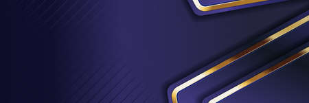 gold banner Abstract vector background board for text and message design modern. vector illustrationのイラスト素材