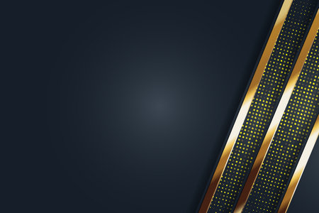 gold banner Abstract vector background board for text and message design modern. vector illustrationのイラスト素材