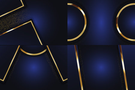 gold banner Abstract vector background board for text and message design modern. vector illustrationの写真素材