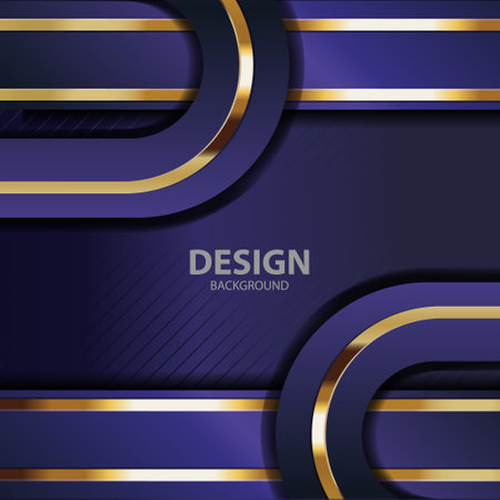 gold banner Abstract vector background board for text and message design modern. vector illustrationのイラスト素材