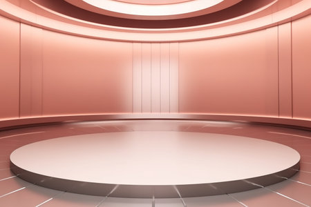 futuristic and clean stage blank center backgroundの素材