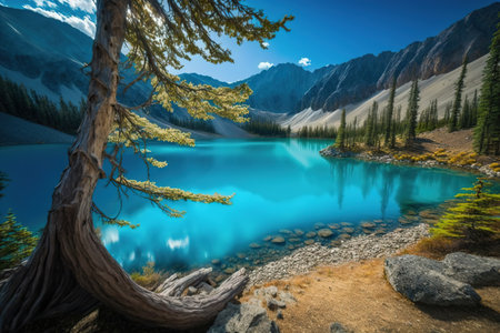 photo beautiful tropical beach and sea with coconutの素材