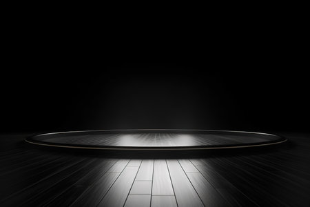 futuristic and clean stage blank center backgroundの素材