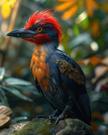 A beautiful birds photo realisticの素材