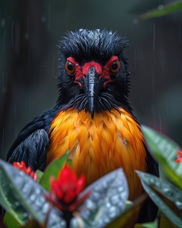 A beautiful birds photo realisticの素材