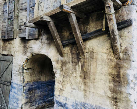 old style house concept village countrysideの写真素材