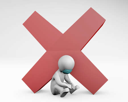 syringes arround a medicine bottle 3d rendering isolated on whiteの写真素材