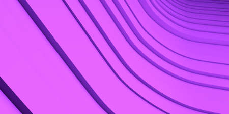 Background dynamic lines purple 3d rendering abstract conceptの写真素材