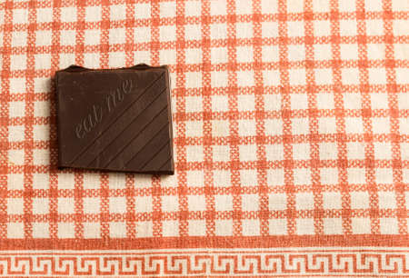 piece of chocolateの写真素材