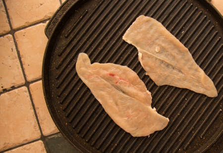 high plate view with steaks