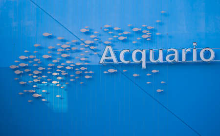 genoa aquarium with fish