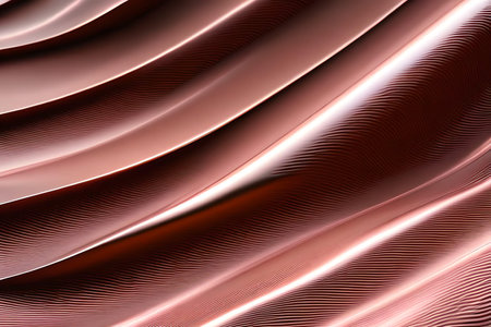 Abstract background of white wavy fabric. 3d rendering, 3d illustration., generative, ai, generative aiの素材