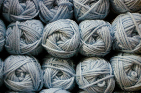 rolls of brightly colored wool yarn made from Merino wool, Australia