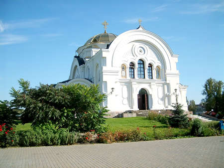 Cathedral over. Nikolay, Is in territory of the Brest fortress. の写真素材