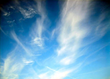 White cloud on background blue skyの写真素材